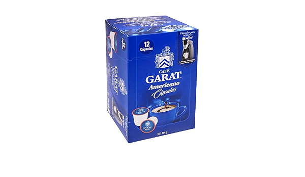 Amazon.com: Mexican Gourmet Coffee - Café Garat Americano Capsules - 12  Single Serve Pods - 12 Count : Comida Gourmet y Alimentos