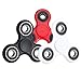 Hand Spinner Toy - Reliatronic Portable Tri-Spinner - Perfect for ADHD, Anxiety and Stress Relief - Suitable for Adults and Kids, Red