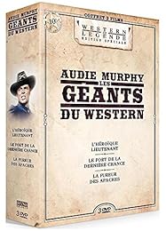 Audie Murphy N° 2 : Les Géants Du Western - Coffret 3 Films : L'héroÃ¯que Lieutenant + Le Fort De La Dernière Chance + La Fureur Des Apaches - Pack