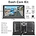 Dash Cam Front and Rear,Homder 7'' Monitor Front Lens with G-Sensor/Loop Recording/Motion Detection,IP69 Night Vision Rear View Camera Reversing Backup Camera for Trucks,Bus,Van,RV,Trailer