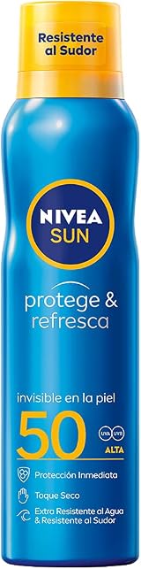 Nivea Sun Protect Refresh Spray Breeze SPF 50 200ml High Protection Sunscreen view 1