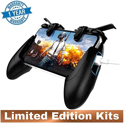 E-COSMOS Ultra Quality ●L1 R1 Dual Gamepad ●Trigger with Fire Shooter Controller Button ●Aim Key Mobile Gaming Joystick Console ●PUBG/Knives Out/Rules of Survival (All Smartphones)