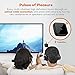 Huifen Bluetooth 5.0 Transmitter Receiver, Wireless Audio Adapter via Digital Optical TOSLINK 3.5mm AUX RCA Jack Dual Link AptX Low Latency 2 Devices Simultaneously for TV/Home Stereo System (Black)thumb 3