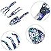 FLORA GUARD 3 Piece Aluminum Garden Tool Set with Purple Print – Trowel, Cultivator, Pruning Shear, Gift Set for Gardening Needs (Purple)thumb 2