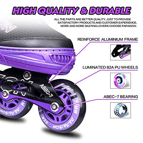 2 PAPAISON+SPORTS+Adjustable+Outdoor+Rollerblades