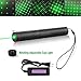 Tactical Green Hunting Rifle Scope Sight Laser Pen, Demo Remote Pen Pointer, Outdoor Travel Flashlight, LED Interactive Baton Funny Laser Toy Pointer, Press Switch with Lock