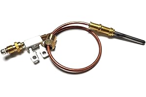 Duheri Copper Thermocouple For Propane Heaters, Fits Desa, Reddy, All-Pro, Universal, NR, Sears, Remington, 6654, 35916, H08F, 12.5" Long