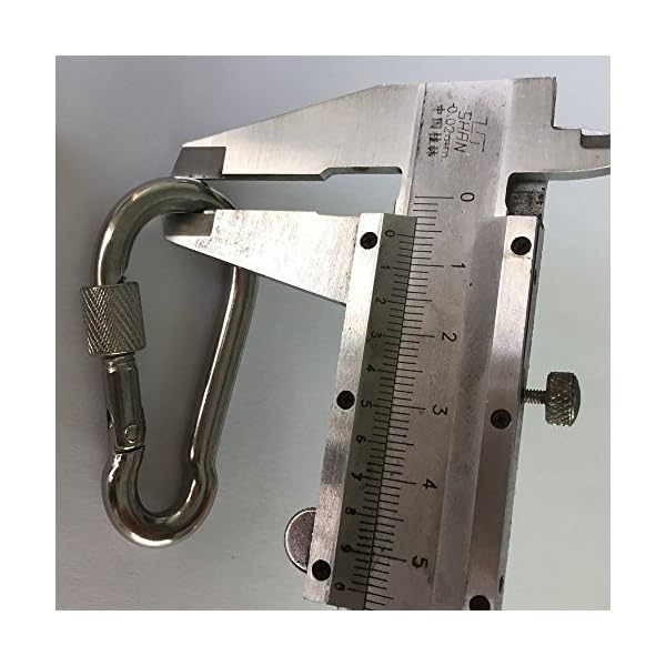 Stainless-Steel-316-Carabiner-Spring-Snap-Hook-with-Screw-Lock-14-Inch-Silver-2-Pack-generic Stainless-Steel-316-Carabiner-Spring-Snap-Hook-with-Screw-Lock-14-Inch-Silver-2-Pack-generic