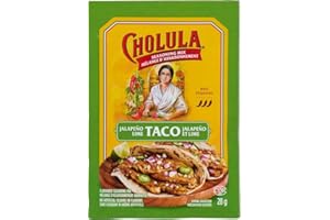 Cholula Jalapeno Lime Taco Seasoning Mix, Hot, No Artificial Colours or Flavours, Blend of Spicy, Jalapeno Peppers and Tangy 