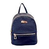 Cinidy Women's New Backpack Travel Handbag School Rucksack (Black)