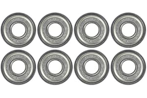 Tempish Unisex's ILQ7 TWINCAM Classic Bearings, White, Standard