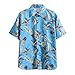 Mlide 2020 Summer Hawaiian Shirts for Men Casual Button Down Short Selvee Beach Mens Party Tee Blousethumb 1