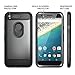 Google Pixel Case, YOUMAKER Slim Fit Full-body Rugged Heavy Duty Protection Cover Case with Built-in Screen Protector and Belt Clip Holster for Google Pixel 5.2 inch (2016 Release) - Black/Black