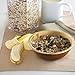 Naturally Chic 6” Round Disposable Palm Leaf Bowls - 25 Pack - Small Dinnerware Set - Eco-Friendly, Biodegradable & Compostable - Ideal for Weddings, Parties, Home Use, Events