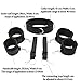 BDSM Bondage Collar with Shackles Bed Bondage Toys Erotic Restraints Fetish Toys for Adult Games, Ankles Cuffs Chastity Belt for Female,Blackthumb 2