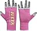 RDX Ladies Boxing Hand Wraps Inner Gloves for Punching – Women Half Finger Elasticated Bandages under Mitts Fist Protector - Great for MMA, Muay Thai, Kickboxing, Martial Arts Training & Combat Sports