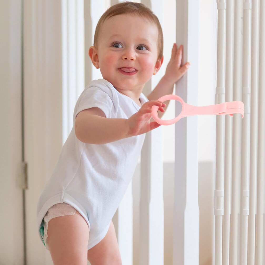 BESPORTBLE 4Pcs Baby Pull up Rings: Standing Walker for Standing and Walking Support - Safe and Comfortable Toys for Infants - Ideal for Playpen and Nursery Bed Use