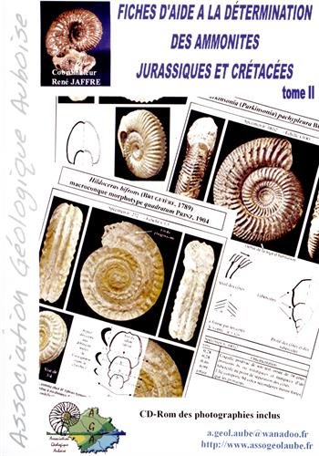 Fiches d'aide à la détermination des ammonites jurassiques et crétacées