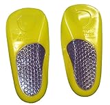 One Pair Women's Size 6-10 Penguin Massaging Comfort Gel Arch Supports Medium