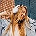Edifier W800BT Bluetooth Headphones - Over-The-Ear Wireless Headphone, 75 Hours Long Playback, Lightweight - White