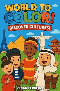 Livro World to color: Discover cultures
