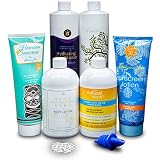 Smuggs Jugs Disguised Hidden Four Bottle Two Tube Drinking Flasks Kit (4-16 oz, 2-8 oz) Sneak Cruise Alcohol-Rum Runner