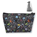 Travel Makeup Bag - Math Equations Numbers Theory
