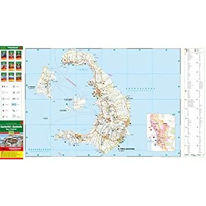 Santorini 1:40.000 Island Pocket- FB (English, Spanish, French, Italian and German Edition)