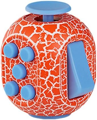 Dahlonega Relieves Stress and Anxiety Cube Anxiety Attention Toy for Children and Adults (1-Orange)
