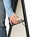 Real Estate Sign 24”w x 40”h x 24-1/2”d Black Coated Steel Metal Property Signage with a 22-1/4”w x 34”h Viewable Area – Yard A-Frame Has a Slide-in Design for Loading Posters