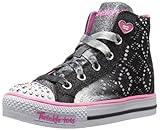 Skechers Kids Shuffles Magic Madness (Little Kid), Black/Pink, 12 M US Little Kid