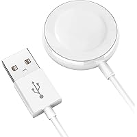 Smart Watch Charger Portable Travel Size USB Charging Cord Compatible with Apple Watch 38mm 40mm 42mm 44mm Series 5/4/3…