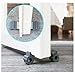 Door Stopper - Revolutionary New Design Stops Movement Forward and Backward - Holds Doors Securely in Place - Ideal for Pet And Child Safety Interior and Exterior Doors - 2 Door Stops Per Pack - Grey