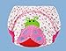 AUBIG Baby Boys Bloomers 4Pcs Toddler Girls Toilet Pee Potty Training Pants Cotton Underwear Ruffle Underpants Breathable Panties