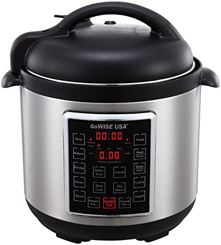 Gowise Usa® Gw22623 Latest 4th-generation Stainless Steel Pressure Cooker 8qt Trust Quality Number One
