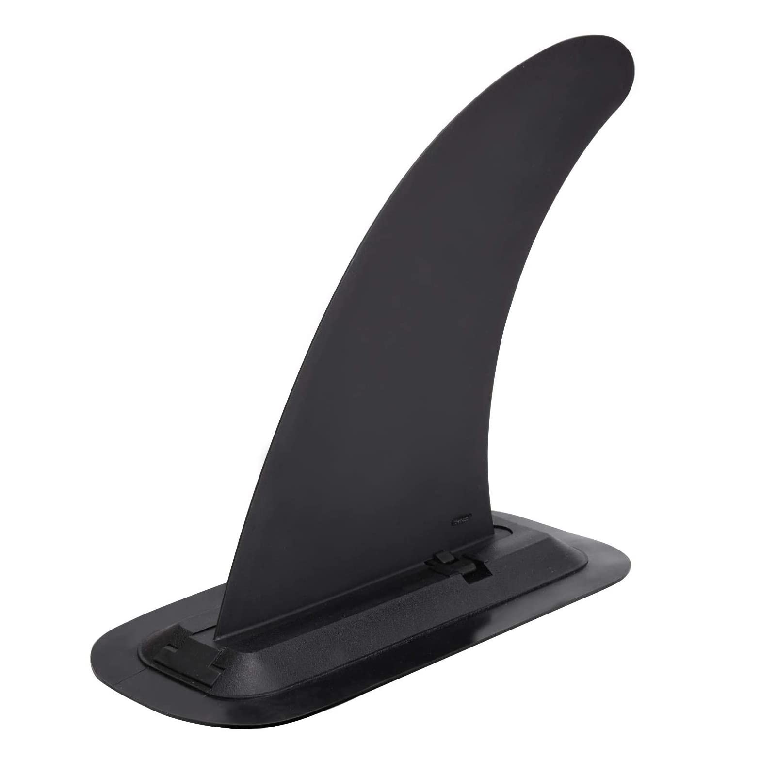 Centre Fin Removable Board Fin, Boards Fin Removable Single Centre Fin, Removable Fin Stand, Suitable for Surfing on Holiday by the Sea, Surfboard Accessories (Black)