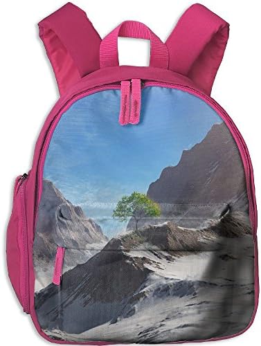 Children's Beautiful Landscape Mountain Ancient Peaks Book Bags/Packbags School Bag For Kids