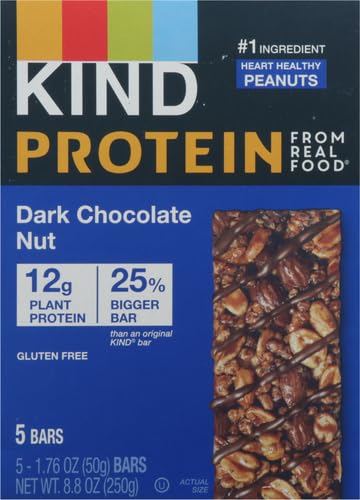 KIND PROTEIN, DARK CHOCOLATE NUT, 8OZ (PACK OF 5)