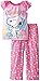 Peanuts Snoopy Girls Pink Poly Pajamas