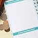 Budget Book. Monthly bill organizer. Bill tracker. Budget journal. Accounts book to keep track of finances. Pretty budget organizer. Track home expenses with pockets to store receipts (Cream)