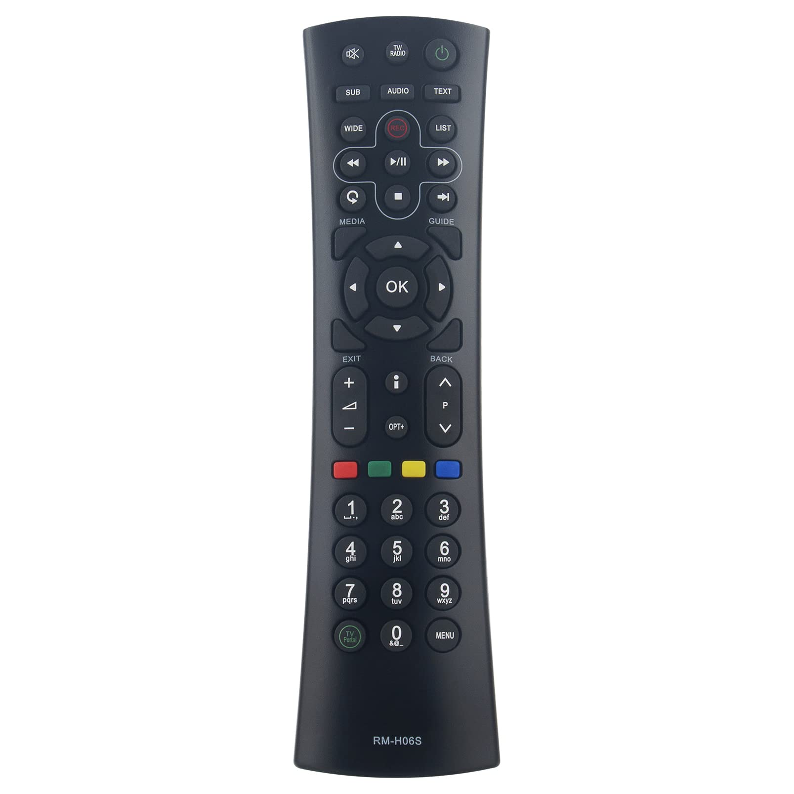 ALLIMITY RM-H06S Remote Control Replace fit for Humax Freeview+ HD Recorder TN-7000-HD TN7000HD HDR-1800T HDR1800T RMH06S