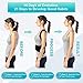 Aisprts Upper Back Support, Posture Corrector for Shoulder, Neck, Clavicle Pain Relief, Adjustable Full Back Brace (S)