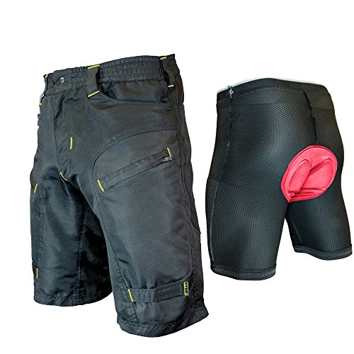 image for Urban Cycling Apparel The Single Tracker-Mountain Bike Cargo Shorts, w
