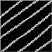 Beadaholique Sterling Silver Figure Eight Chain, 2mm, Unfinished, by The Foot