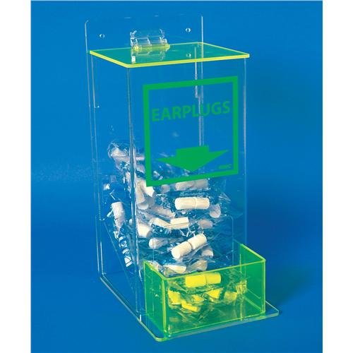 National Marker AEP-D Ear Plug Acrylic Dispenser, Large