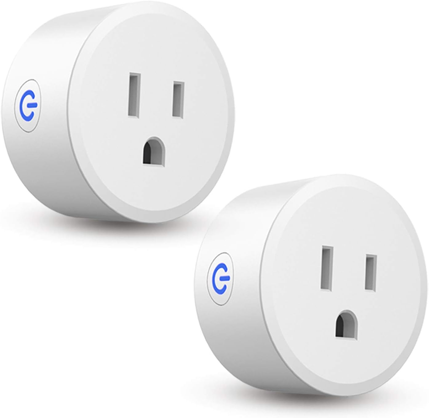 Zigbee Smart Plug, CMARS Mini Smart Outlet Compatible with Alexa, Echo, SmartThings Hub, Google Home, Control Your Home Devices Anywhere, Hub Required （2 PACK）