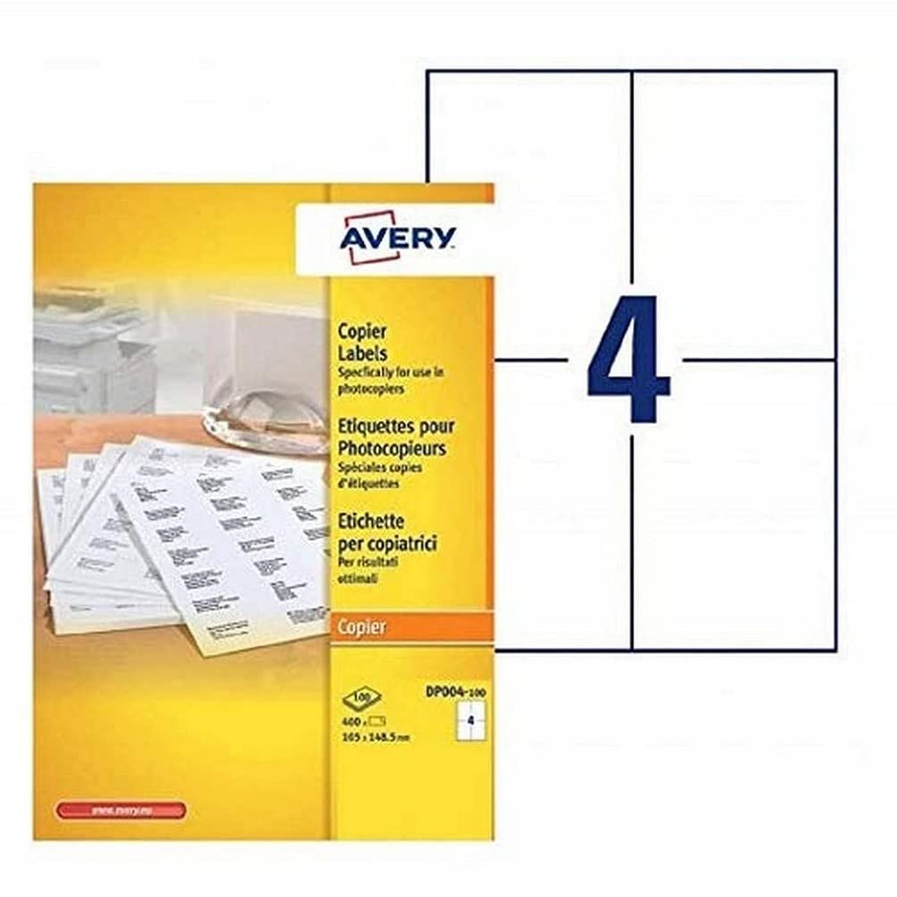 Avery Labels DPS04 SH 100)