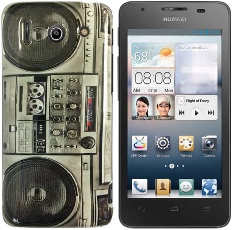 Gada Protective Case for Huawei Ascend G510 / Silicone Thermoplastic Polyurethane/Stylish Cassette Recorder Design