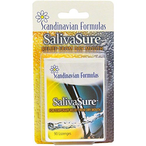 Nozovent Scandinavian Formulas SalivaSure Lozenges 90 ea (Pack of 3)