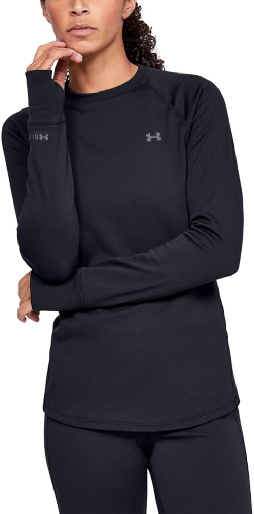 Under Armour Women's Base 3.0 Crew-Neck T-Shirt: Clothing